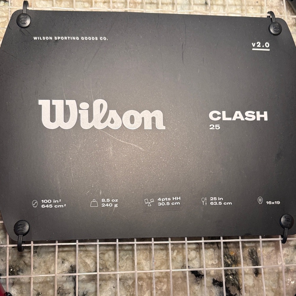 Wilson Youth Tennis Racket - Red/Black - Picture 9 of 10
